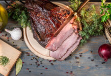 Arkansas Slow-Smoked Ham