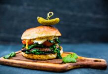 Black and Blue Burger