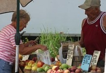 Rural food deserts? farmers market