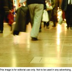 Preventing lost children while holiday shopping photo of legs