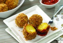 Parmesan Panko Potato Balls Panko potato balls