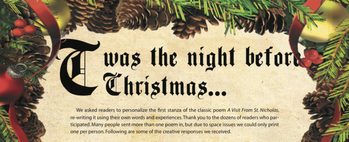 twas the night before christmas poem