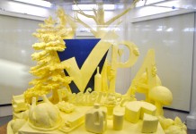 2013 PA Farm Show marks opening with 1,000-pound butter scuplture