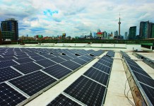 Peel-and-stick solar cells thanks to Stanford University solar panels on roof