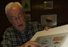 Outdoor artist Kevan Crouse finds inspiration today, yesterday