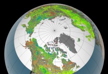 Amplified greenhouse effect shifts northern growing seasons nasa climate map
