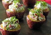 Roasted Potatoes with Bacon and Goat Cheese roatsted-potatos-goat-cheese