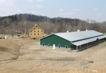 Holmes County moving dirt, building and restoring at Harvest Ridge
