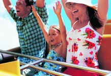 Researchers say don’t worry, be happy family on rollercoaster