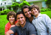 What’s the cost of raising a child? picture of a family