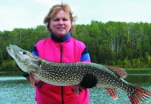 Fishing and boating attracting more women woman with fish