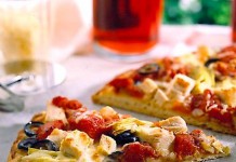 Artichoke Turkey Pizza