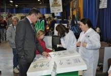 Animal science highlighted Shell rep at 4-H learning station
