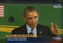 Breaking: President signs 2014 farm bill