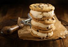 Cookie Ice Cream Sandwiches