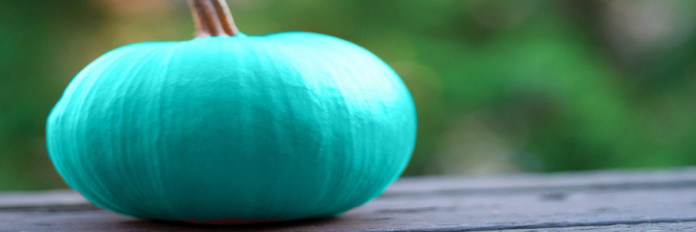 teal pumpkin