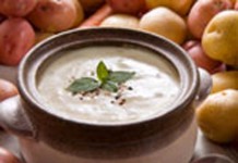 (Mashed) Herb Potato Soup