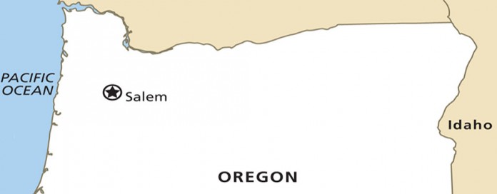 Oregon map