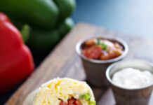 Breakfast Burritos with Salsa