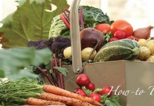 How to eat seasonally this spring basket of vegetables