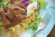 Red, White & Beef Salad