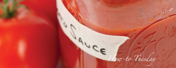 canned tomato sauce