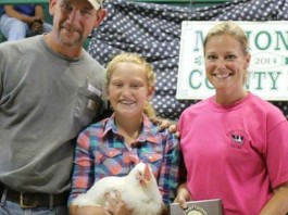 Canfield Fair poultry winner