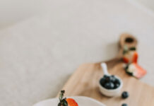 Whole Grain Strawberry Pancakes