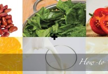 How to pair foods to boost nutrition kidney beans and citrus; spinach and milk; tomatoes and eggs
