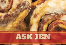 Ask Jen about ice cream and cinnamon rolls cinnamon rolls