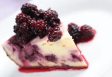 Swirled Blackberry Cheesecake Blackberry Swirl Cheesecake