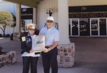 Vacation with Us: Leon & Kathryn Ferguson Leon and Kathryn Ferguson of Fredonia, Pennsylvania, traveled to Texas in April and had time to visit Southfork Ranch and took Farm and Dairy along.