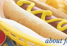 Ask Jen about eating healthy at the fair hotdog fries and lollipop