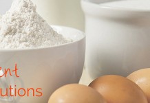 Here’s the scoop on ingredient substitutions flour, eggs, milk and sugar