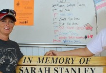 Sarah Stanley lives on at Stark County Fair Stanley bench
