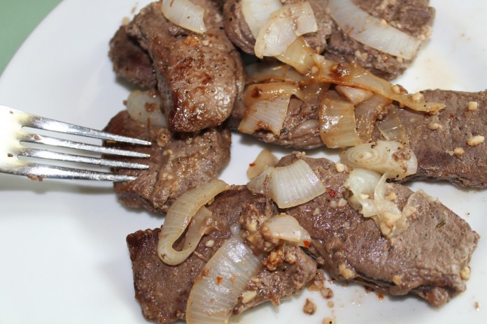 venison steak