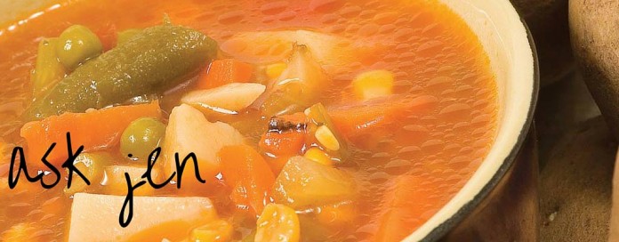 stew with vegetables