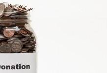 Historic gift supports WVU’s agriculture, forestry programs donation jar with coins