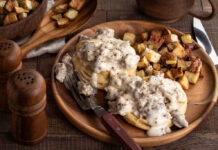 Sausage Gravy and Biscuits
