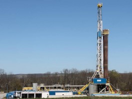 shale well