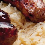 Pork and sauerkraut represent prosperity in Ohio pork and sauerkraut