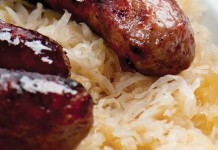 Pork and sauerkraut represent prosperity in Ohio pork and sauerkraut