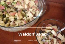 How to make Waldorf salad with Greek yogurt Waldorf salad with Greek yogurt