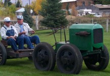 Eimco tractors could be driven by reins Sam Moore and Harold Probasco