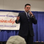 ‘Can I get five … 10 … how about 15 … SOLD!’ Daniel Reeder competes in bid calling contest
