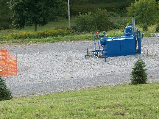completed shale well