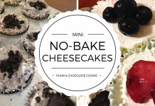 How to make mini no-bake cheesecakes mini no-bake cheesecakes