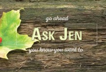 Cooking with pure maple syrup: 2 recipes Ask Jen header with maple leaf