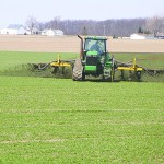 Use liquid manure to fertilize wheat Liquid Manure topdressing wheat