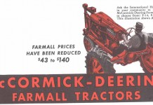 Looking back gives readers glance of past 1939 Farmall tractor ad